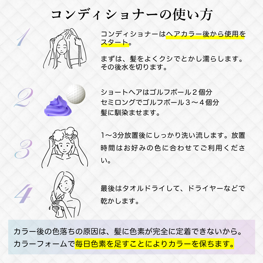 KYOGOKU シルバーカラーフォームコンディショナー 200g 炭酸 濃度10,000ppm カラーシャンプー カラートリートメント 人気ランキング ダメージケア (シルバー)