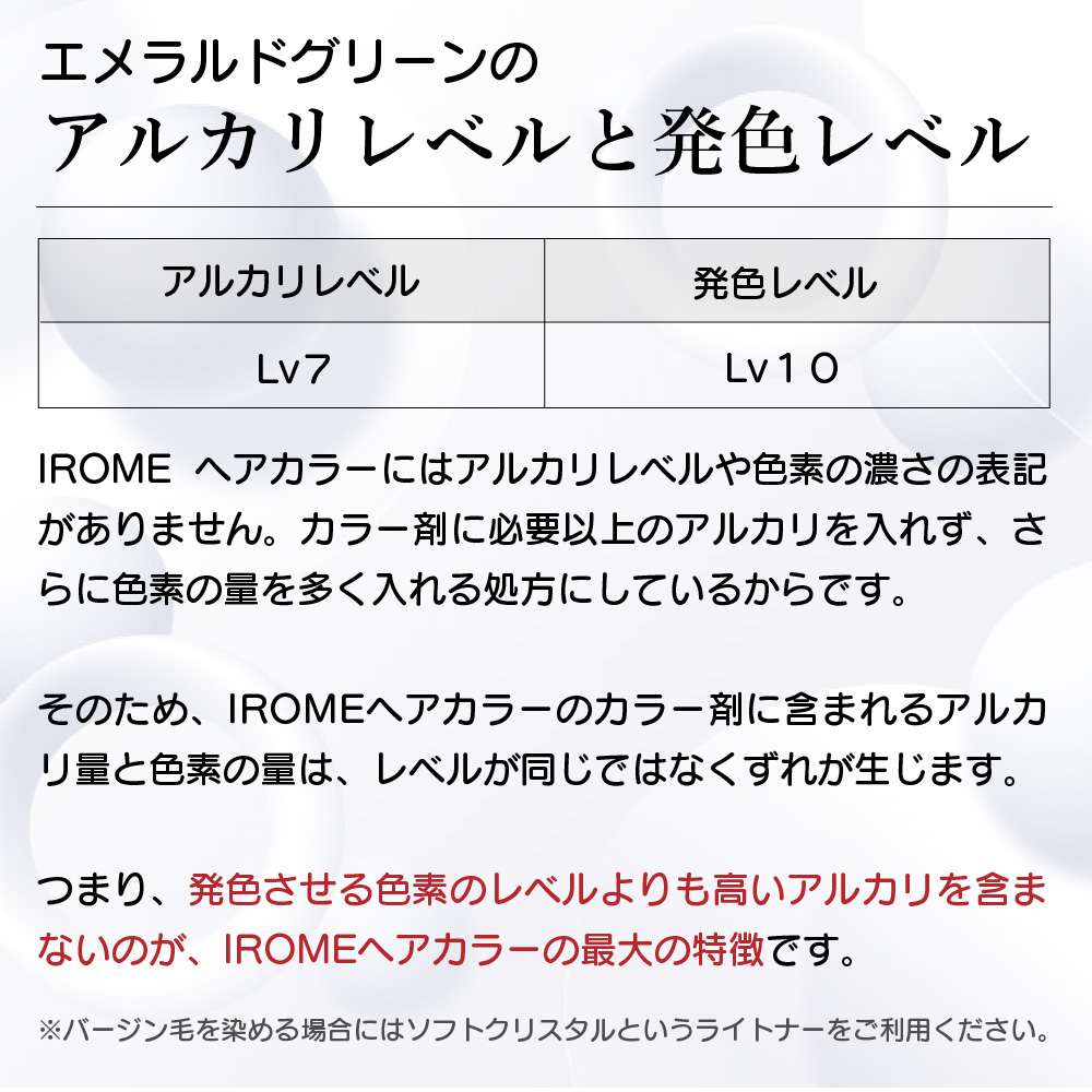 エメラルドグリーンレベル
