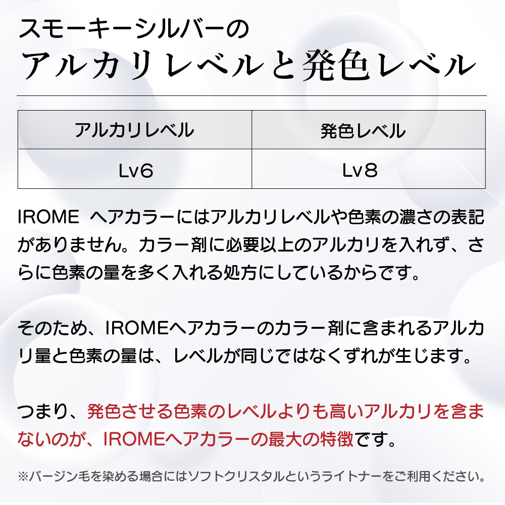 スモーキーシルバーレベル