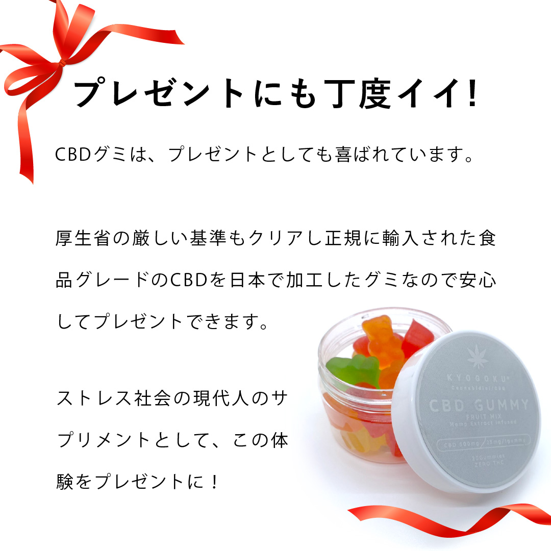 プレゼントにもちょうどいい