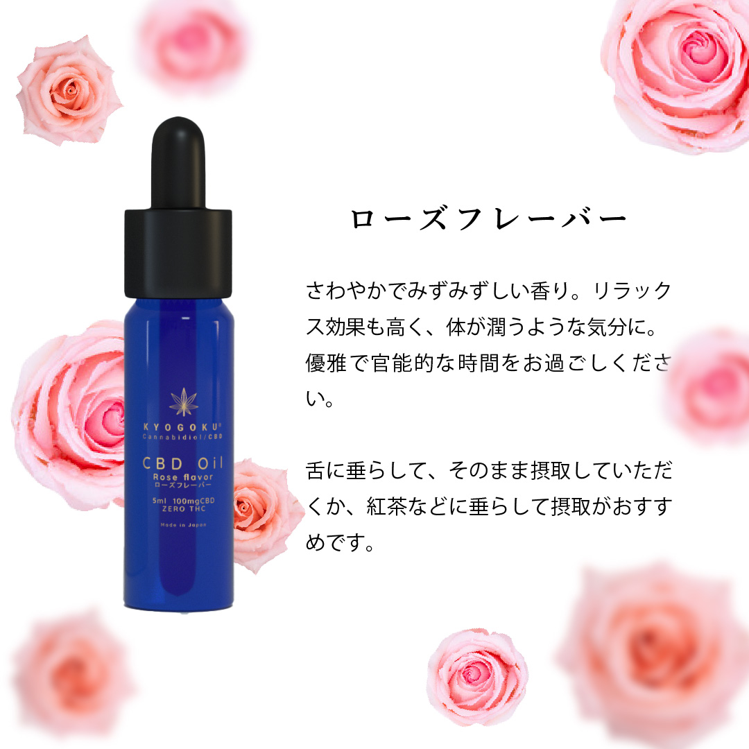 CBDオイルのフレーバー