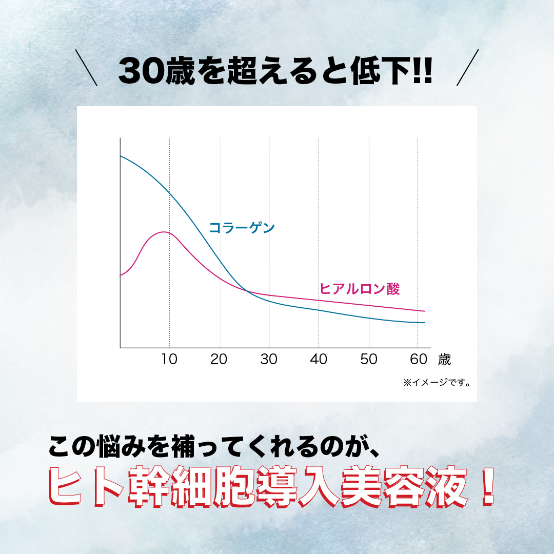 コラーゲンは減少