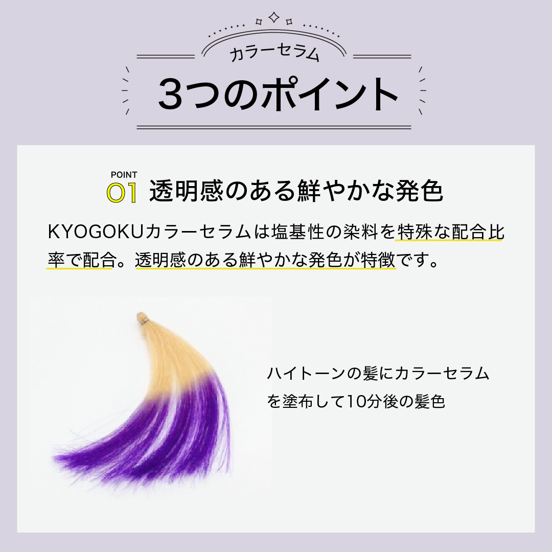 カラーセラムポイント
