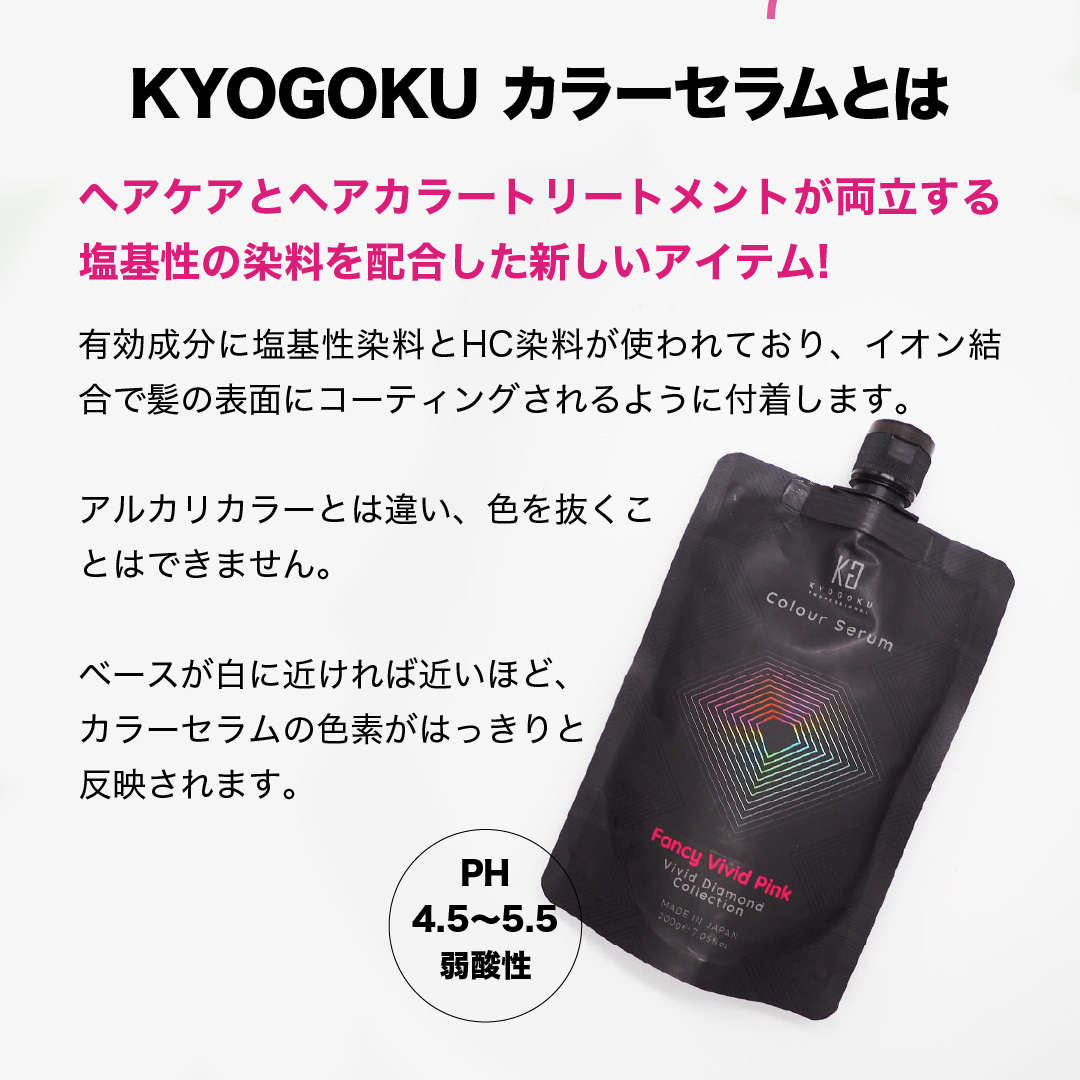 カラーセラム(ファンシービビッドピンク)染料
