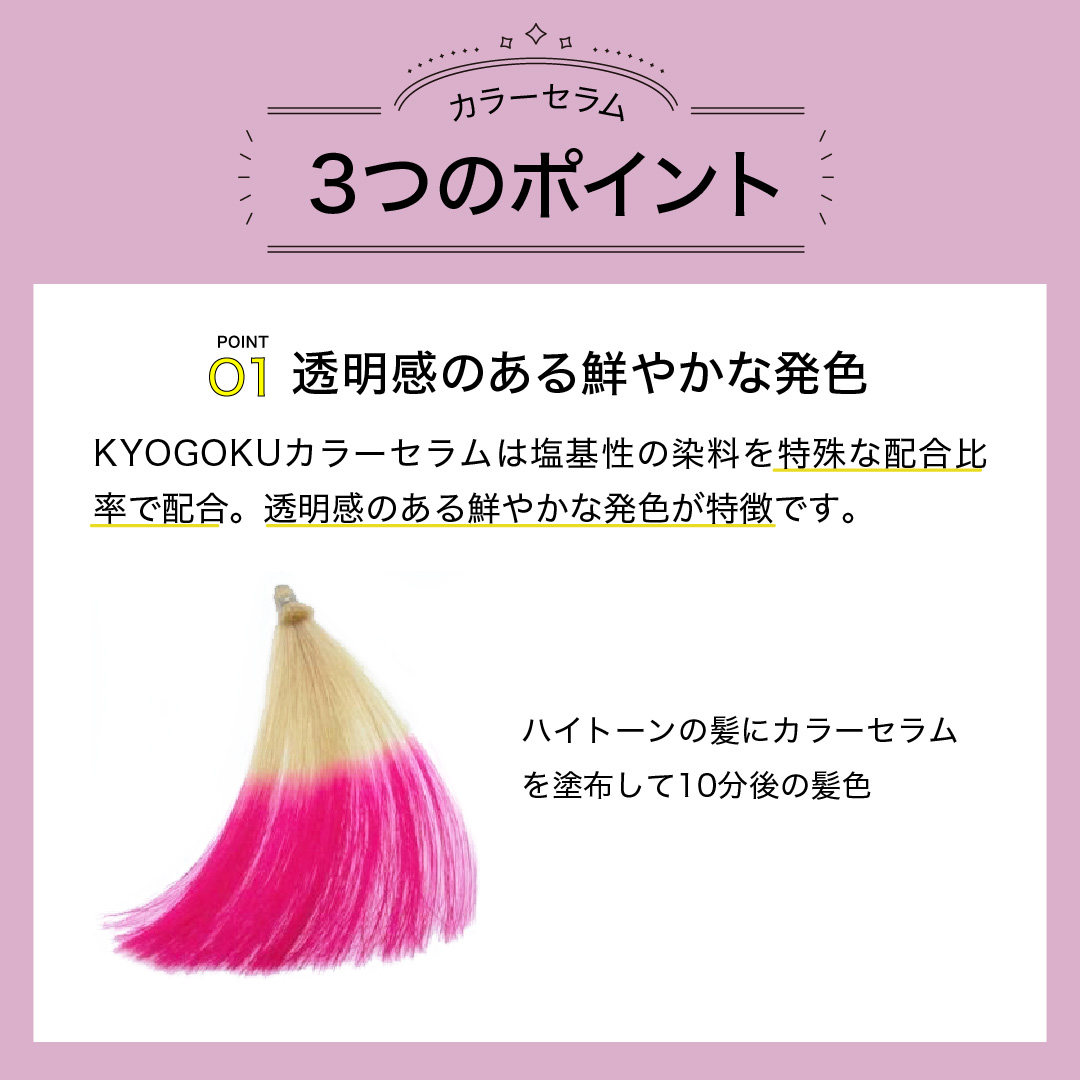 カラーセラムポイント